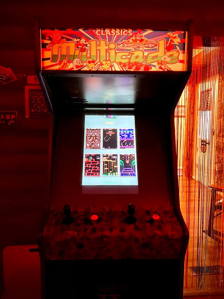 This class arcade game has 66 games from the 1980s and 1990s.  Your favorite is probably there!