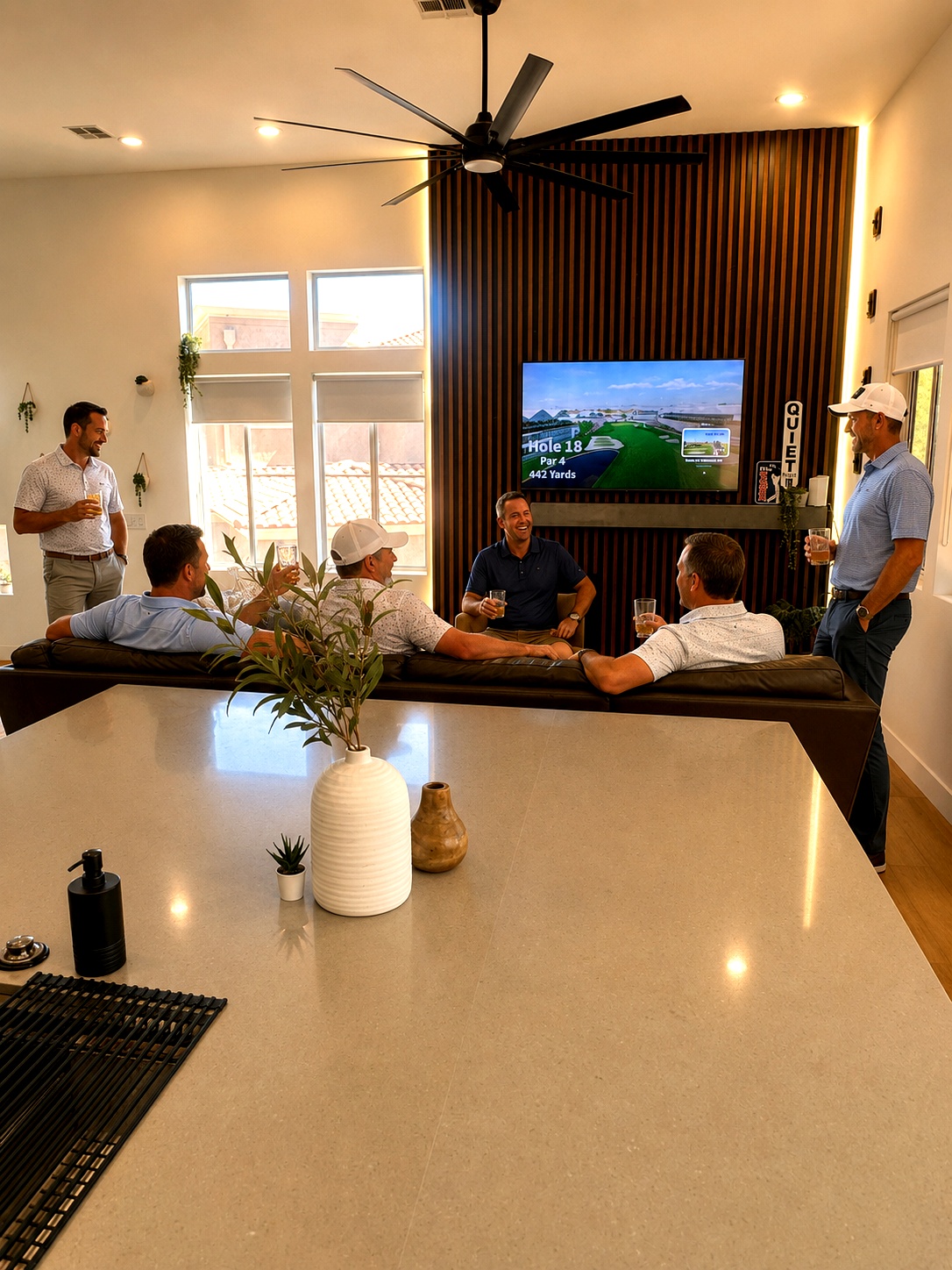 Golf Villa at TPC is the perfect location for golf trips. 