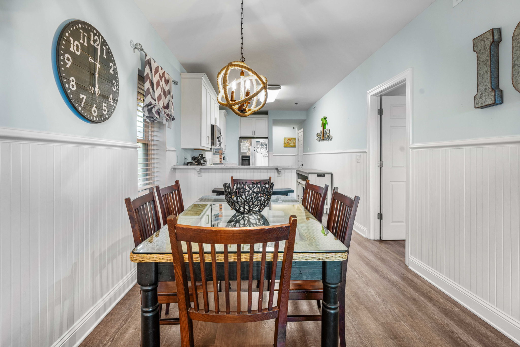 Dining Room | Sand Dollar | 102 Oceanview | 1116 Ocean Blvd, Isle of Palms, SC | IOP Escapes