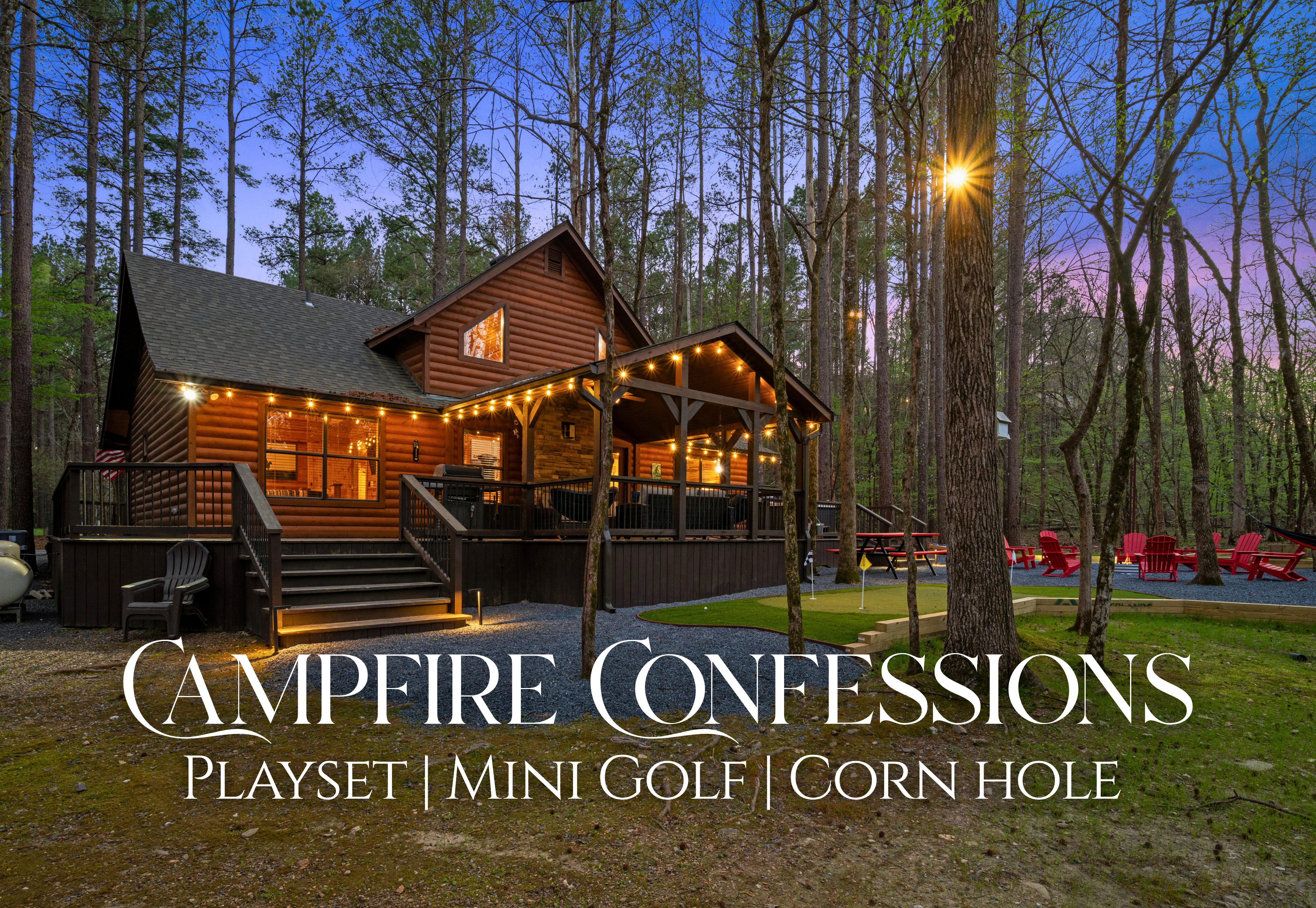 Campfire Confessions — Broken Bow, OK — vacation rental