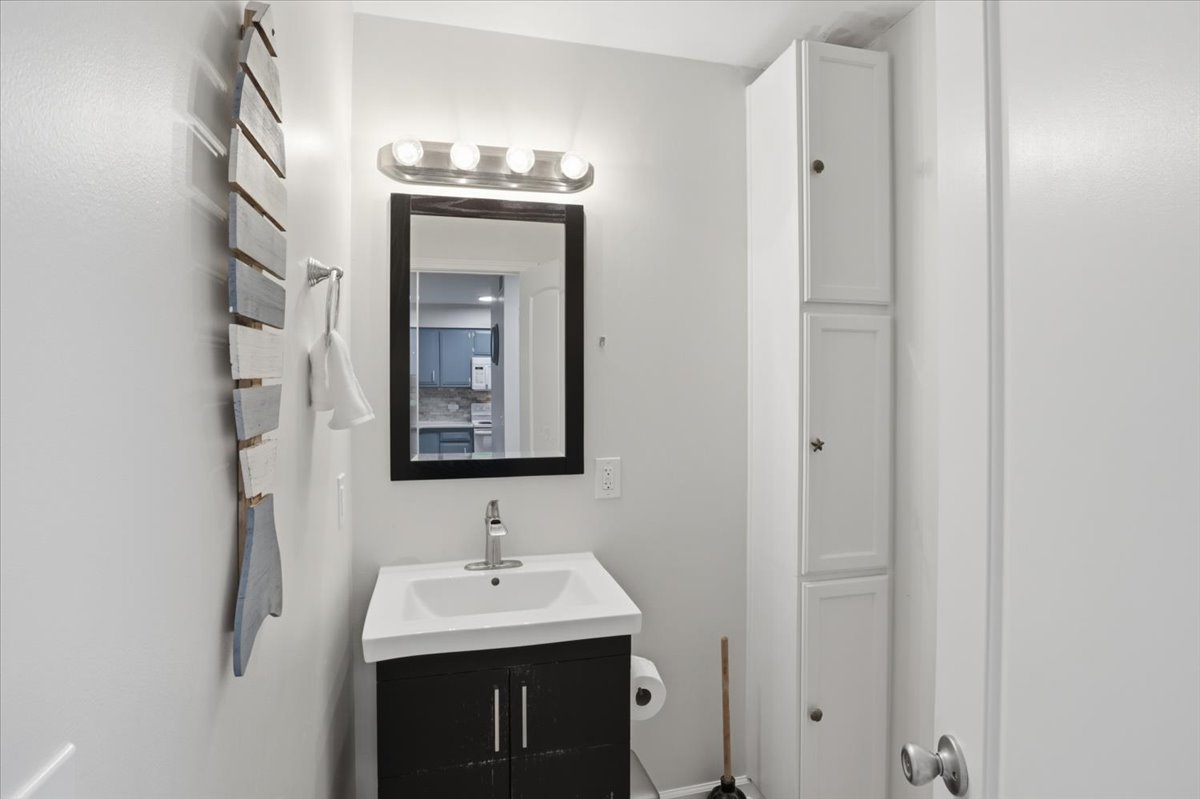 Upper Half Bathroom