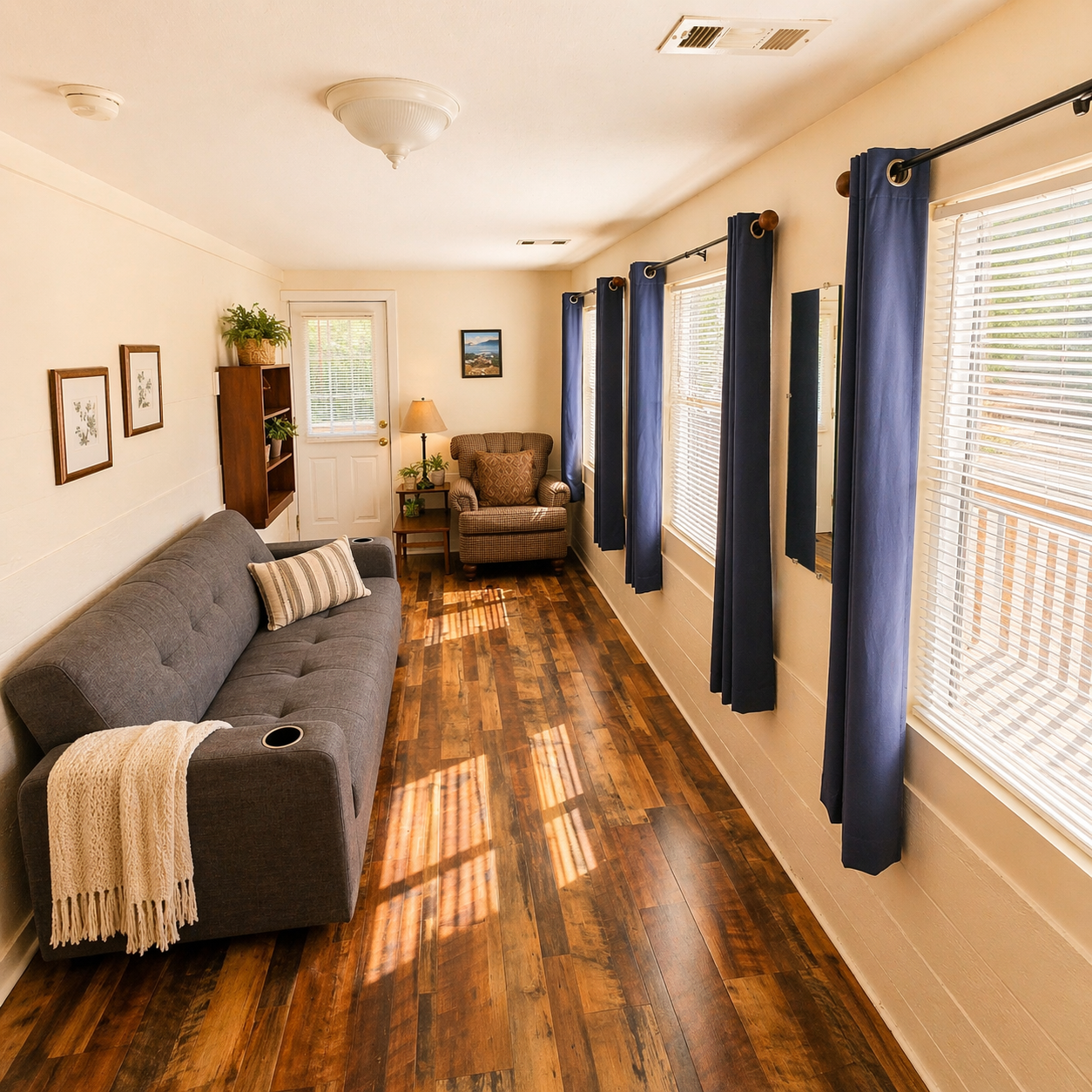 Bungalow #6 Living Room