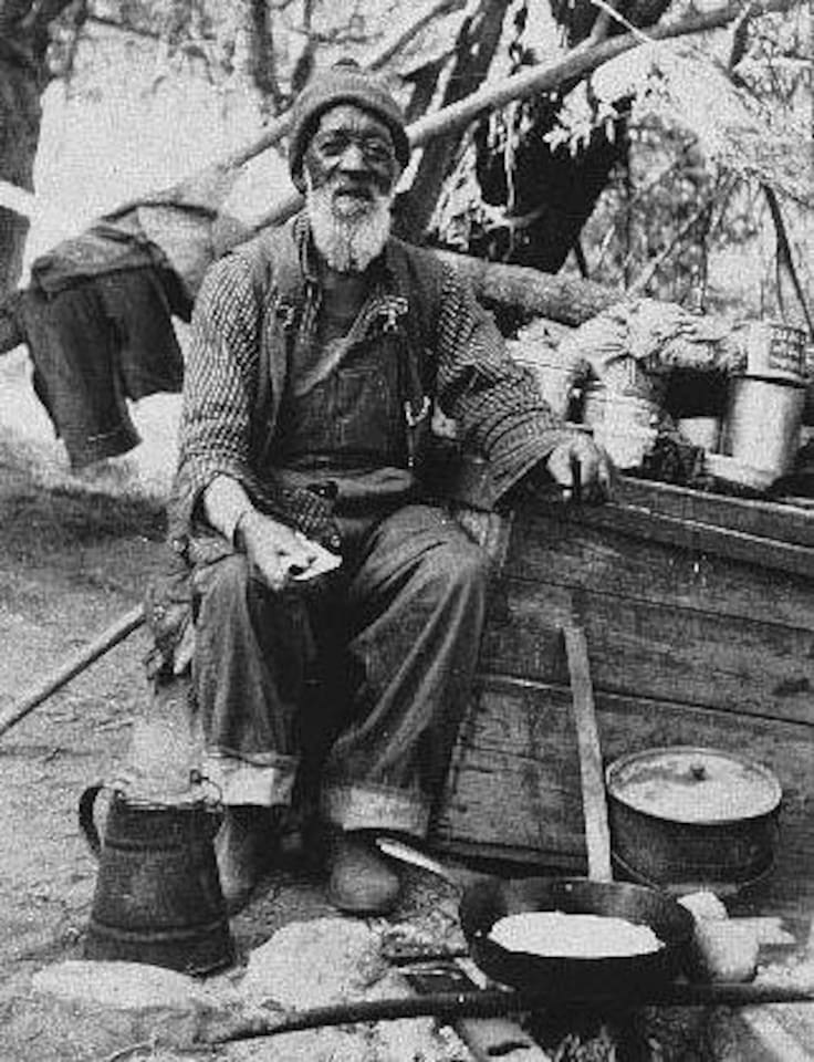 Nate Harrison in the late 1800's. Foundation of his house still remains and SDSU dig to resume this Spring