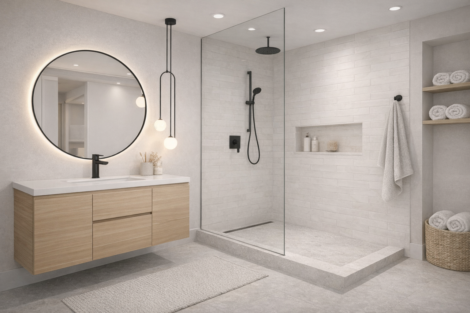 Newly renovated with high-end finishes, designed for slow mornings, long showers, and an easy start to the day.