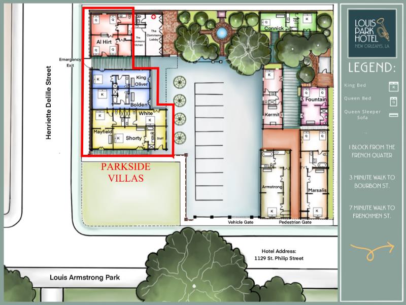 Property Map - Parkside Villas