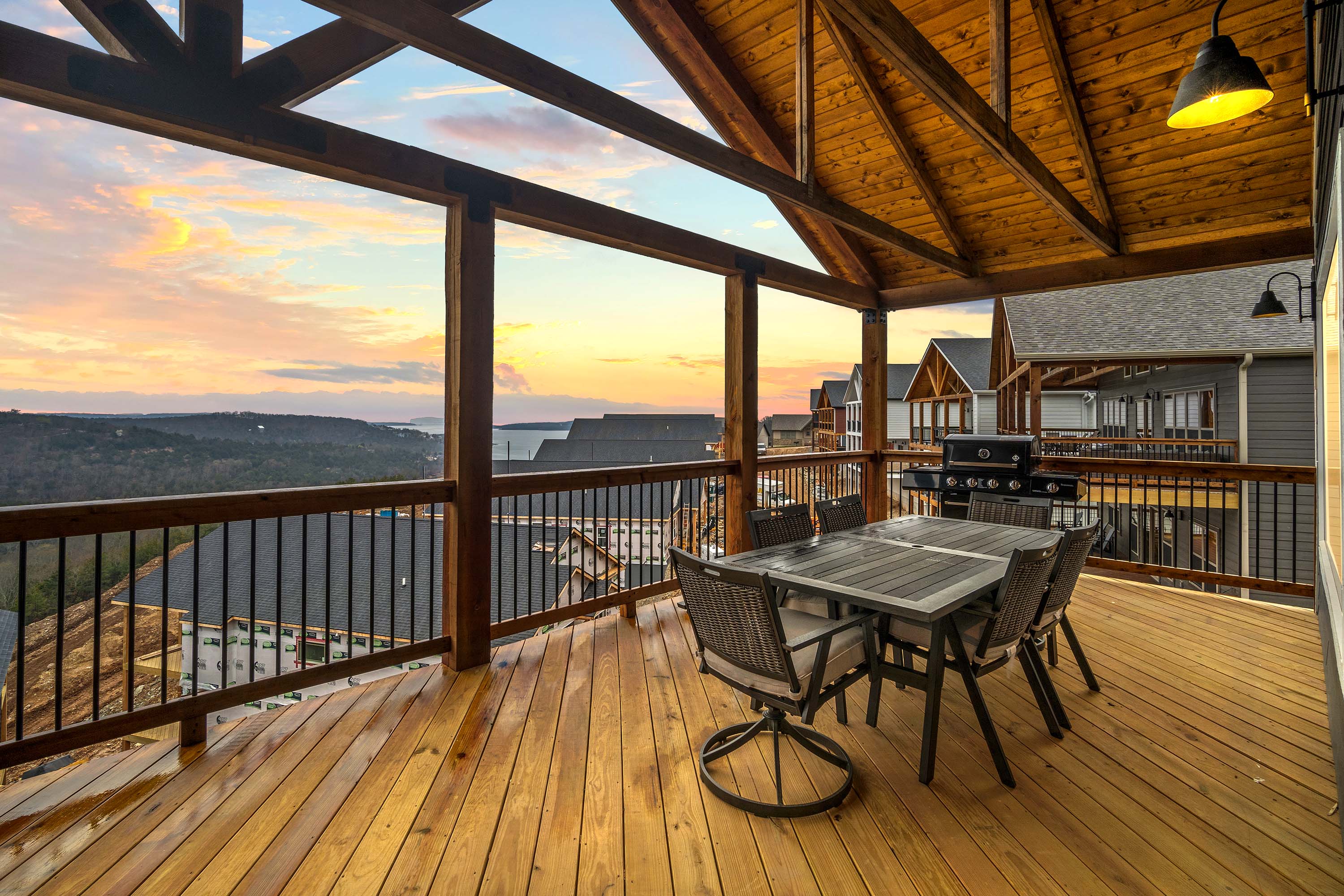 View of Table Rock Lake from the upper deck.