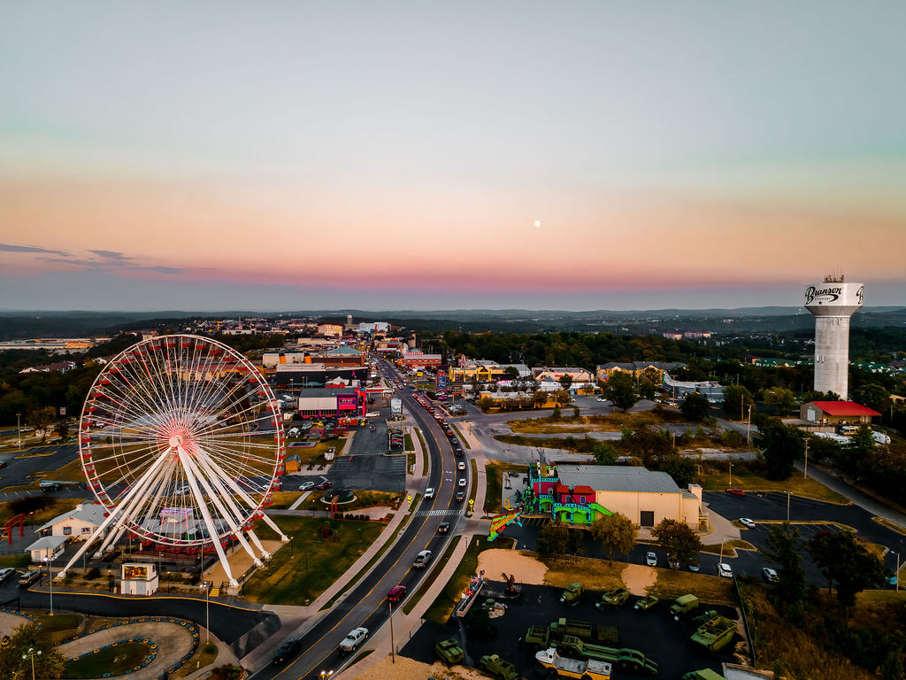 Take a ride on the Branson Ferris wheel 