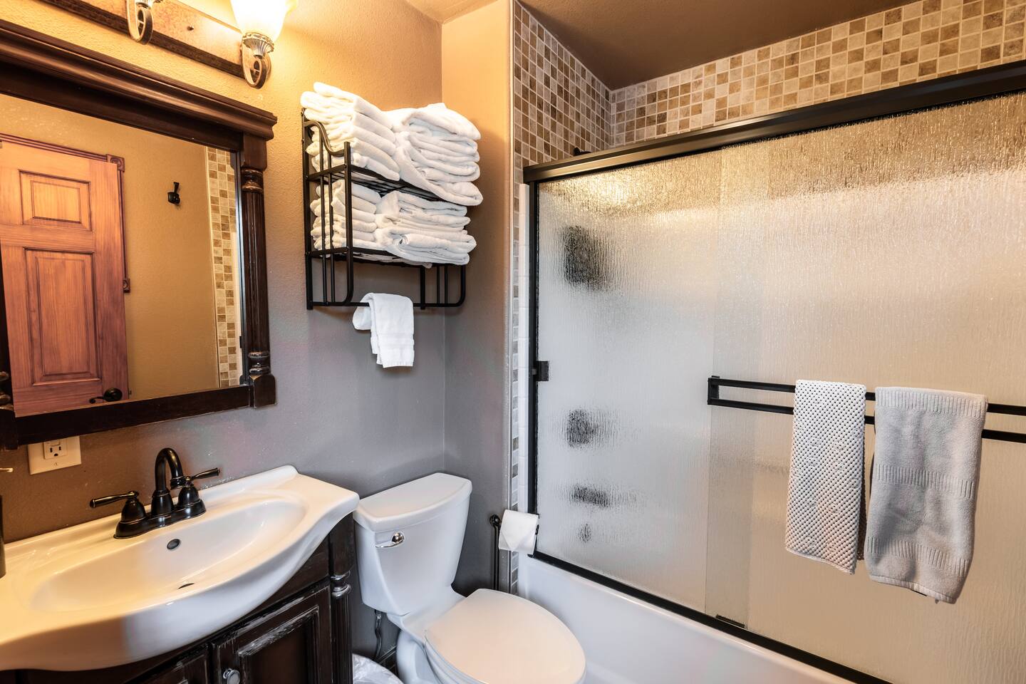 Second bathroom is upstairs