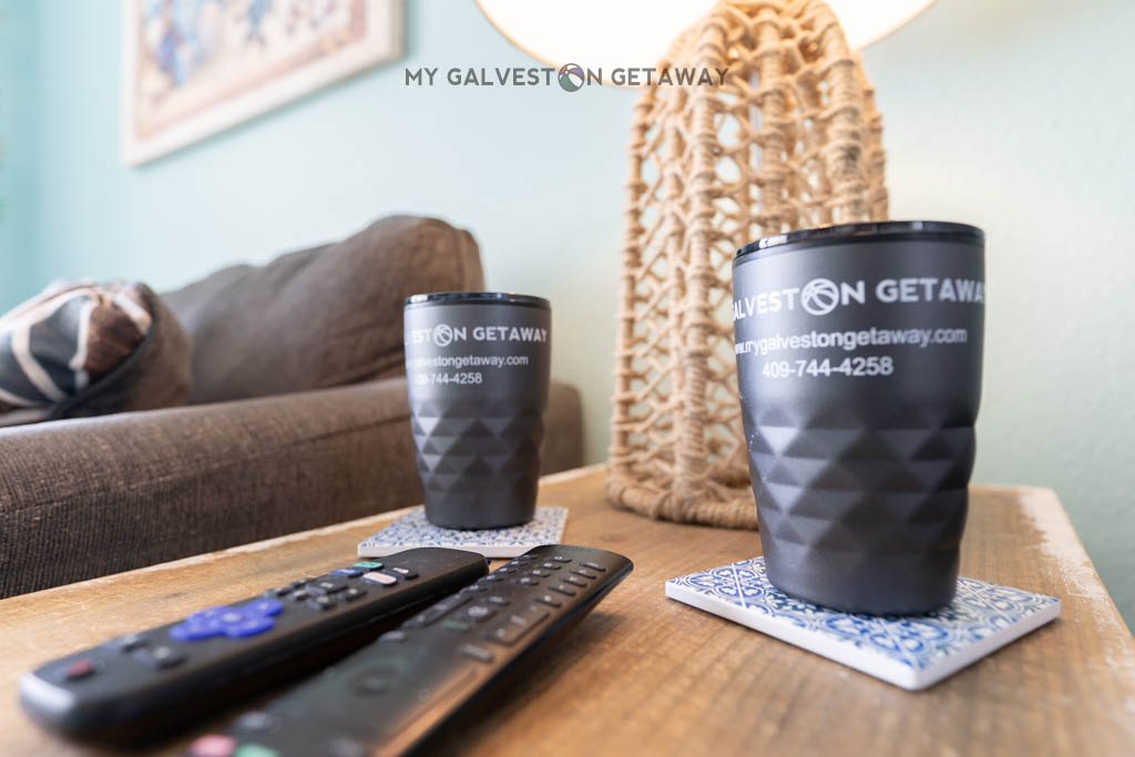 Sip your morning coffee while watching the waves out the sliding door