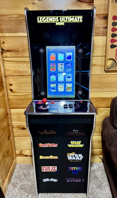 Legends Ultimate Arcade with >100 games