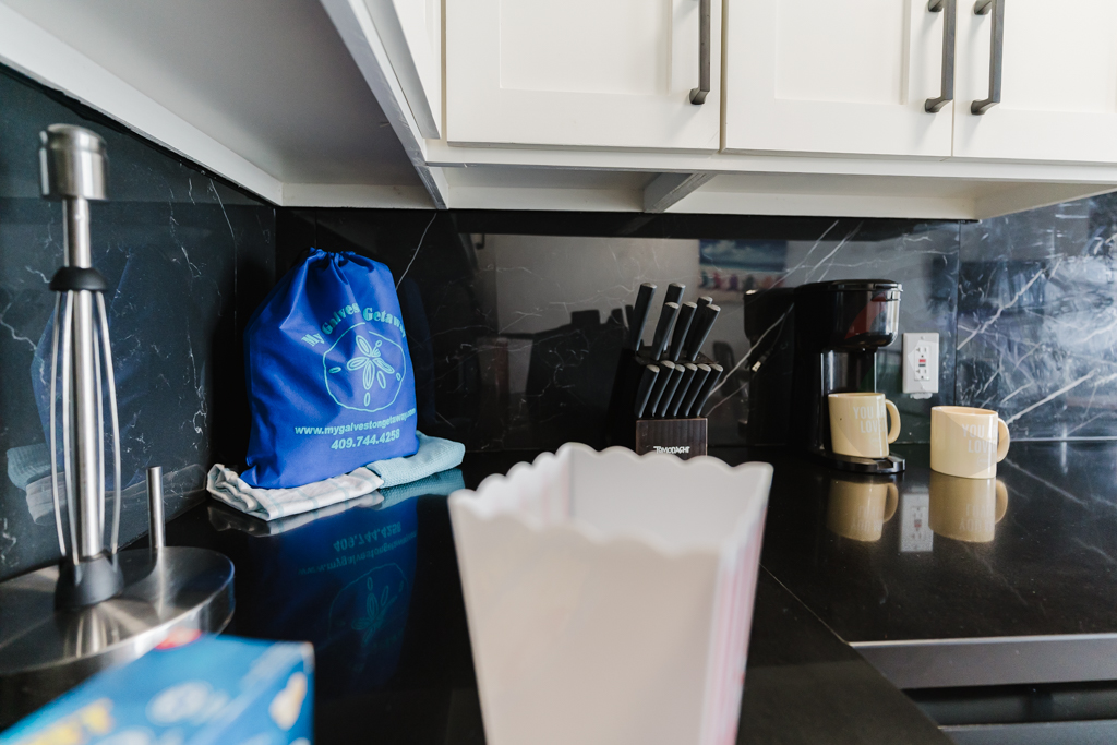 Coffee station - condo has both single serve and full size coffee makers