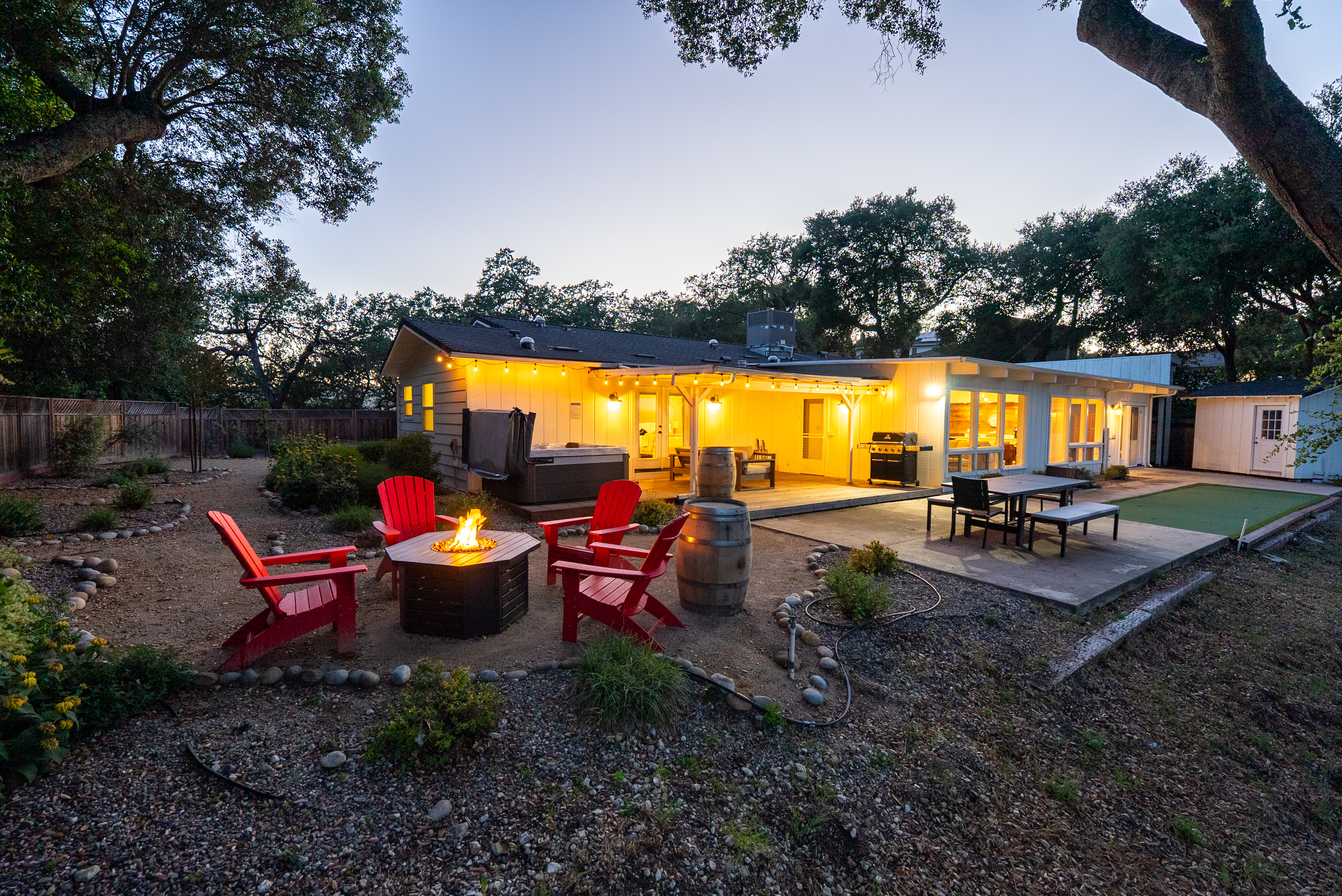 The perfect outdoor spot for quiet evenings and making memories.