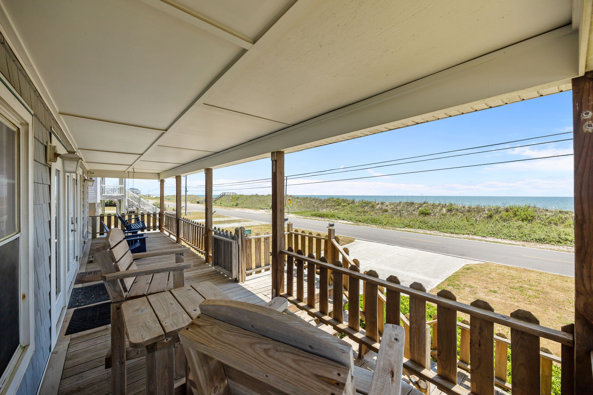 Front porch paradise — where the sea meets the sky
