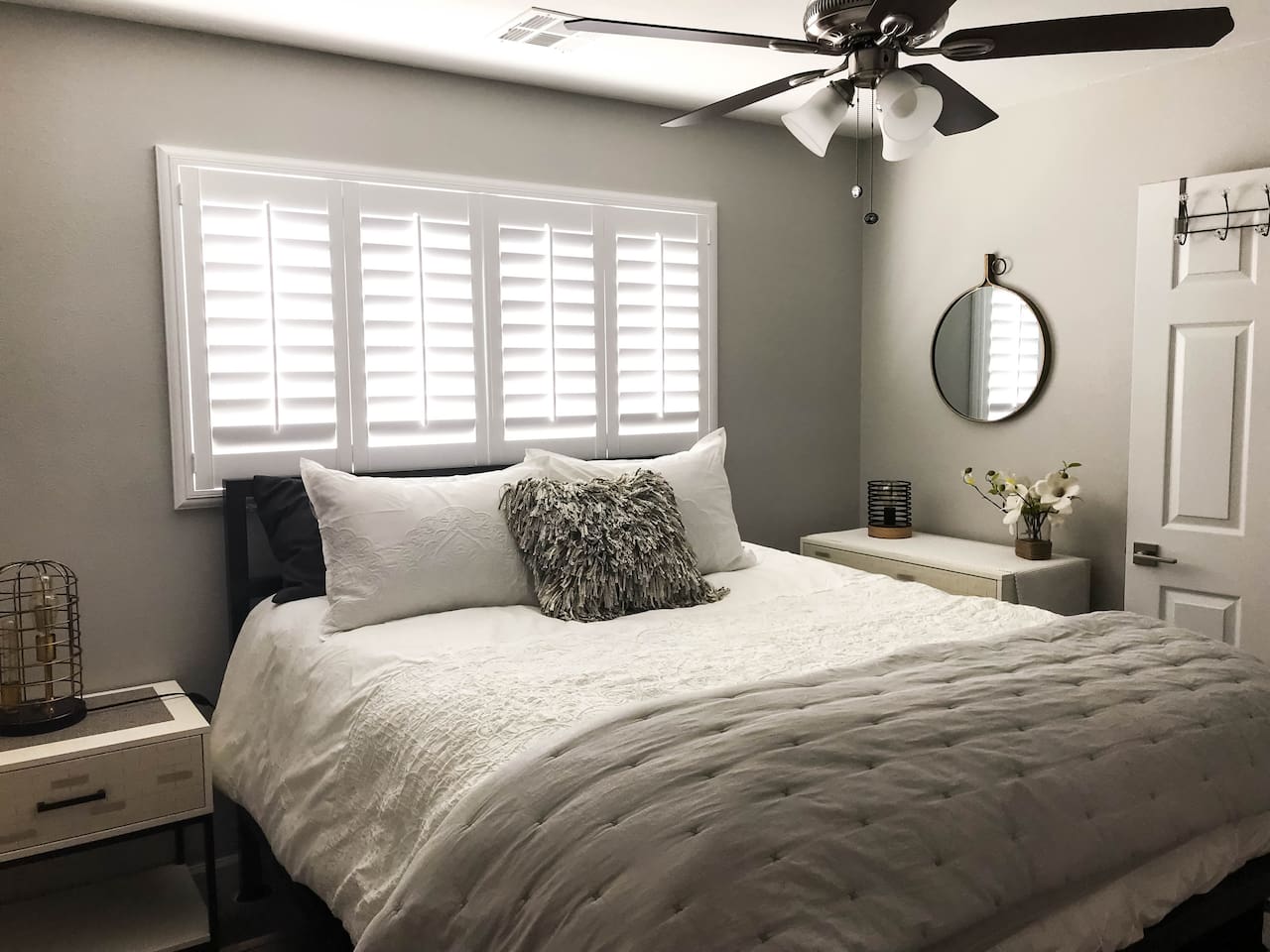 Enjoy a huge walk-in closet