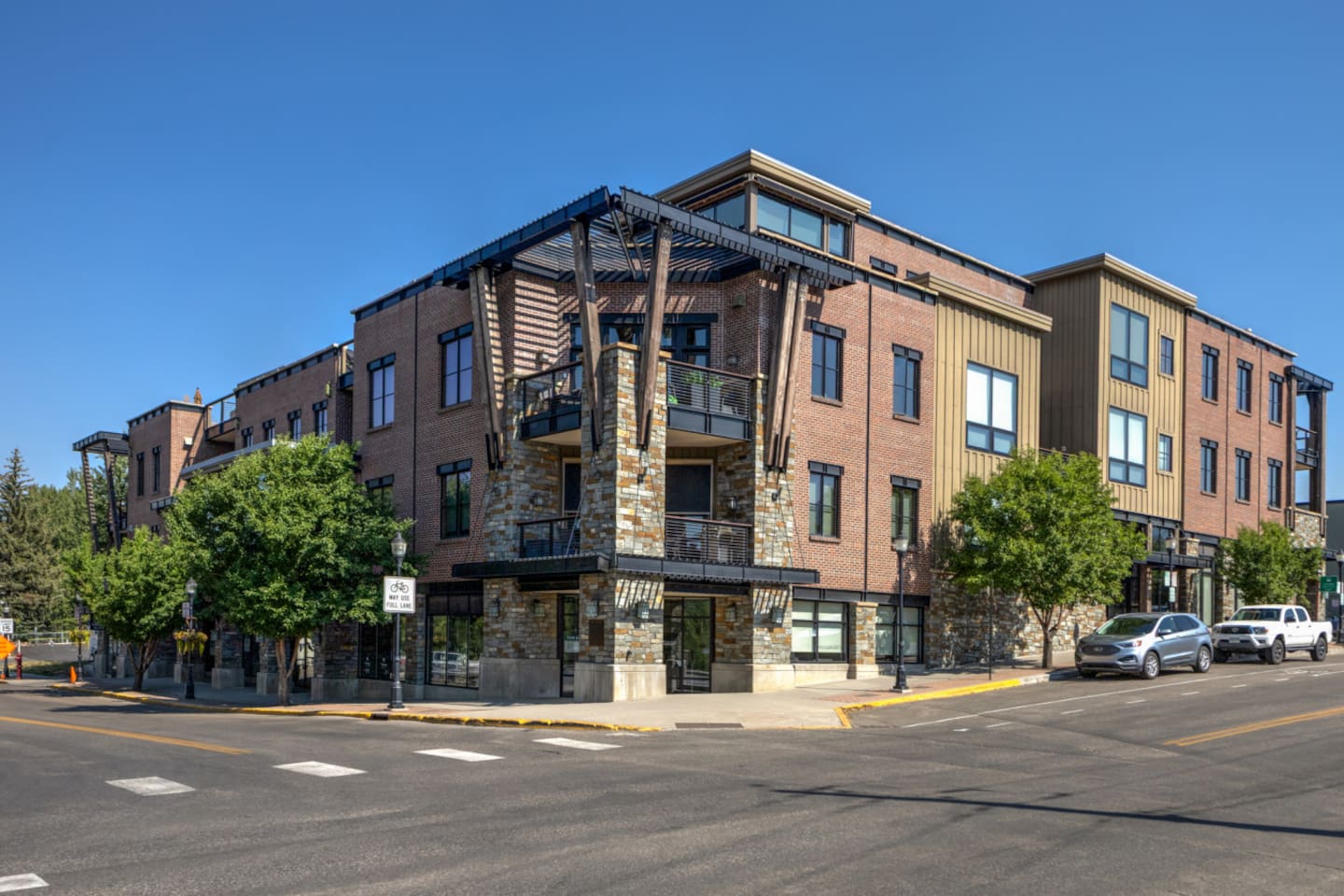 Exterior of Olympian Summit Suite | Top level unit