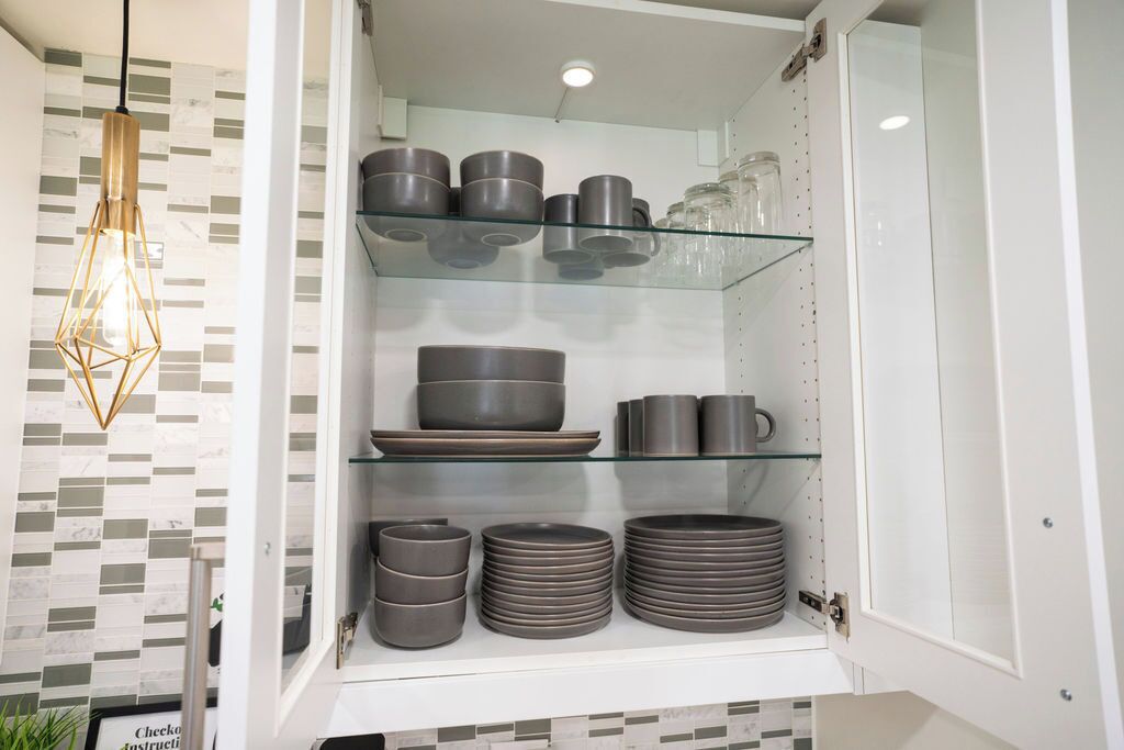 More than enough dining supplies for the whole group!