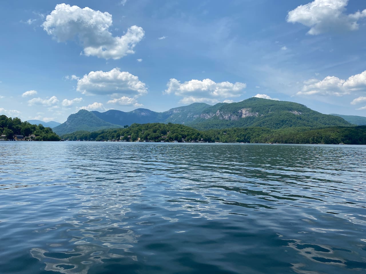 Lake Lure great boating