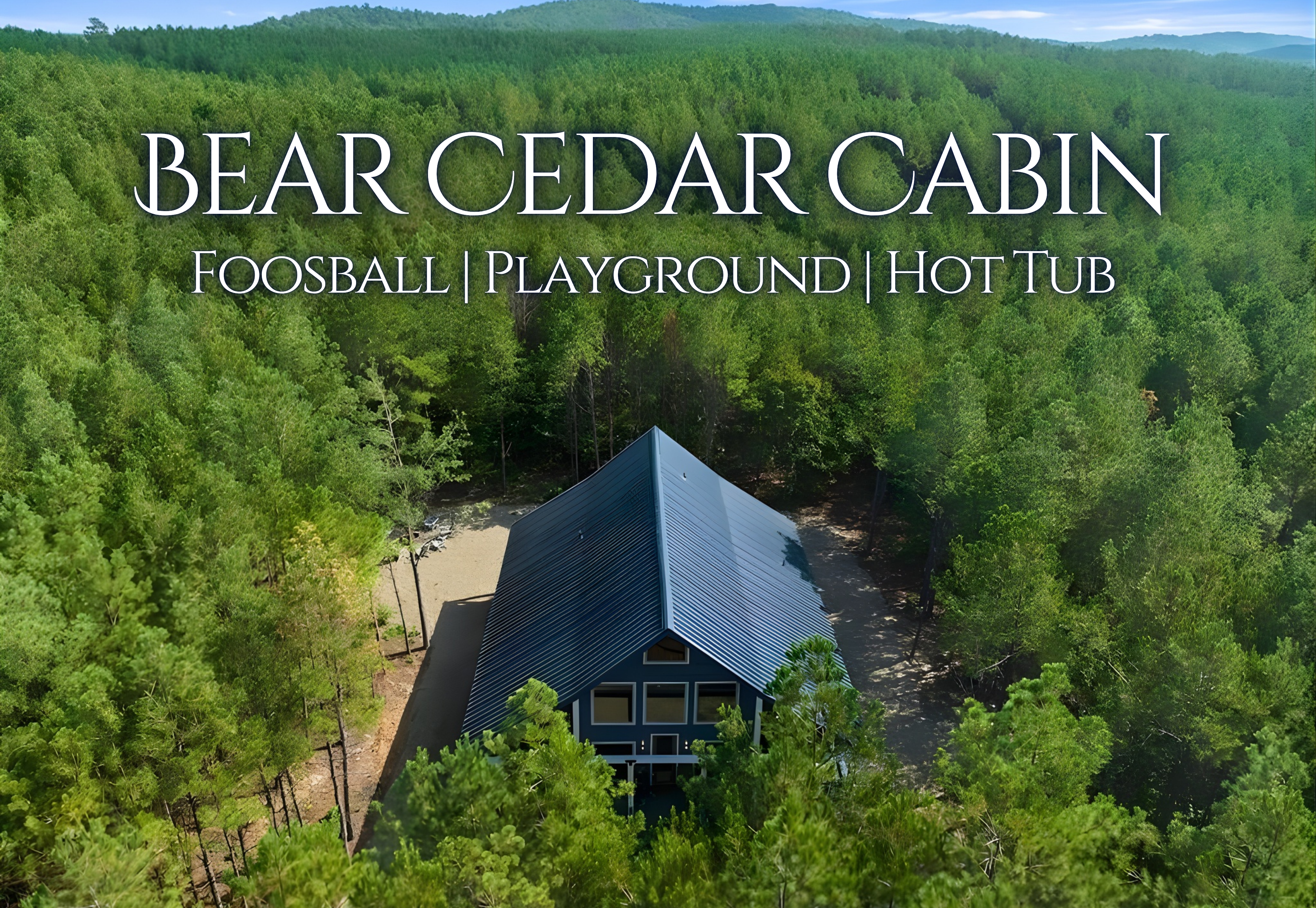 Bear Cedar Cabin — Broken Bow, OK — vacation rental