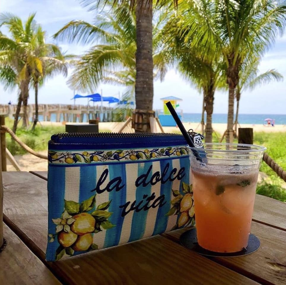 Lucky Fish Bar and Grill only 8 min away at Pompano Beach. 