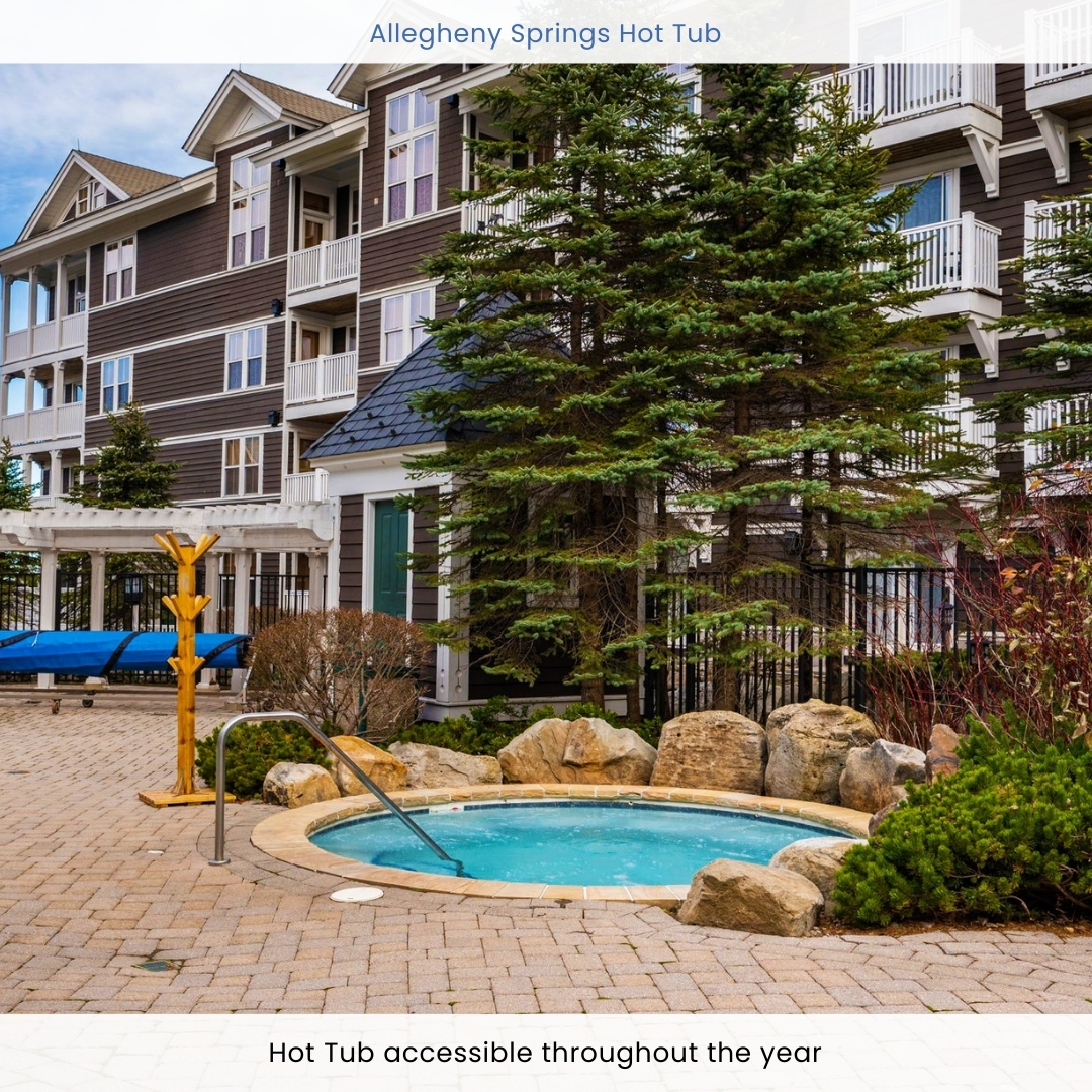 Allegheny Springs · Units 326-330 — Mountainside Hot Tub