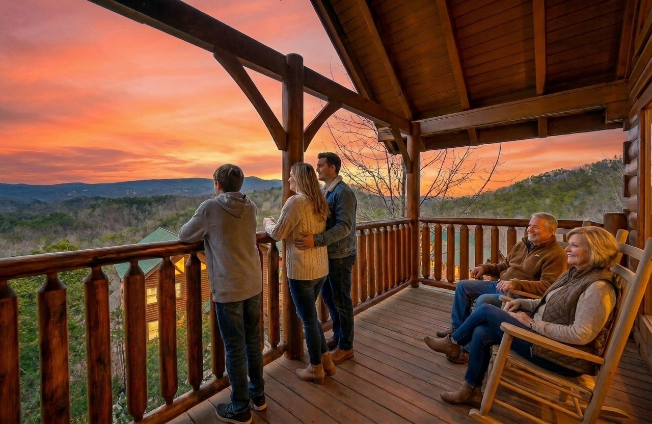 Room for the whole family, and a view that brings everyone together. 🌄