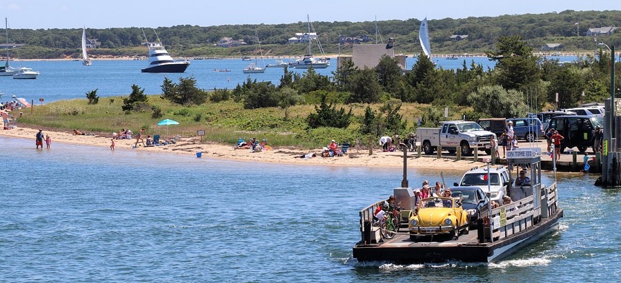 Chappy Ferry taken from Edgartown Town Dock
