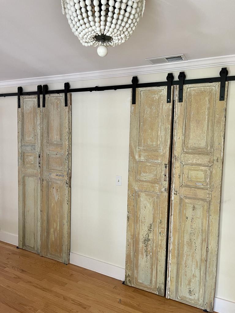 barn door main closet