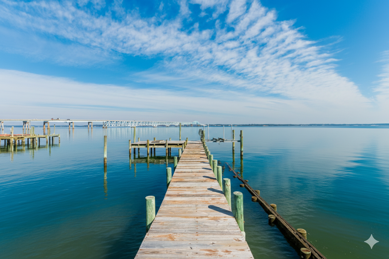 Scenic Pier: Stroll along the serene pier and soak in stunning waterfront views!