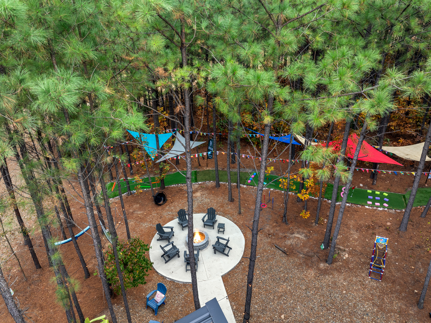 LuckyOne Putt Putt Aerial View