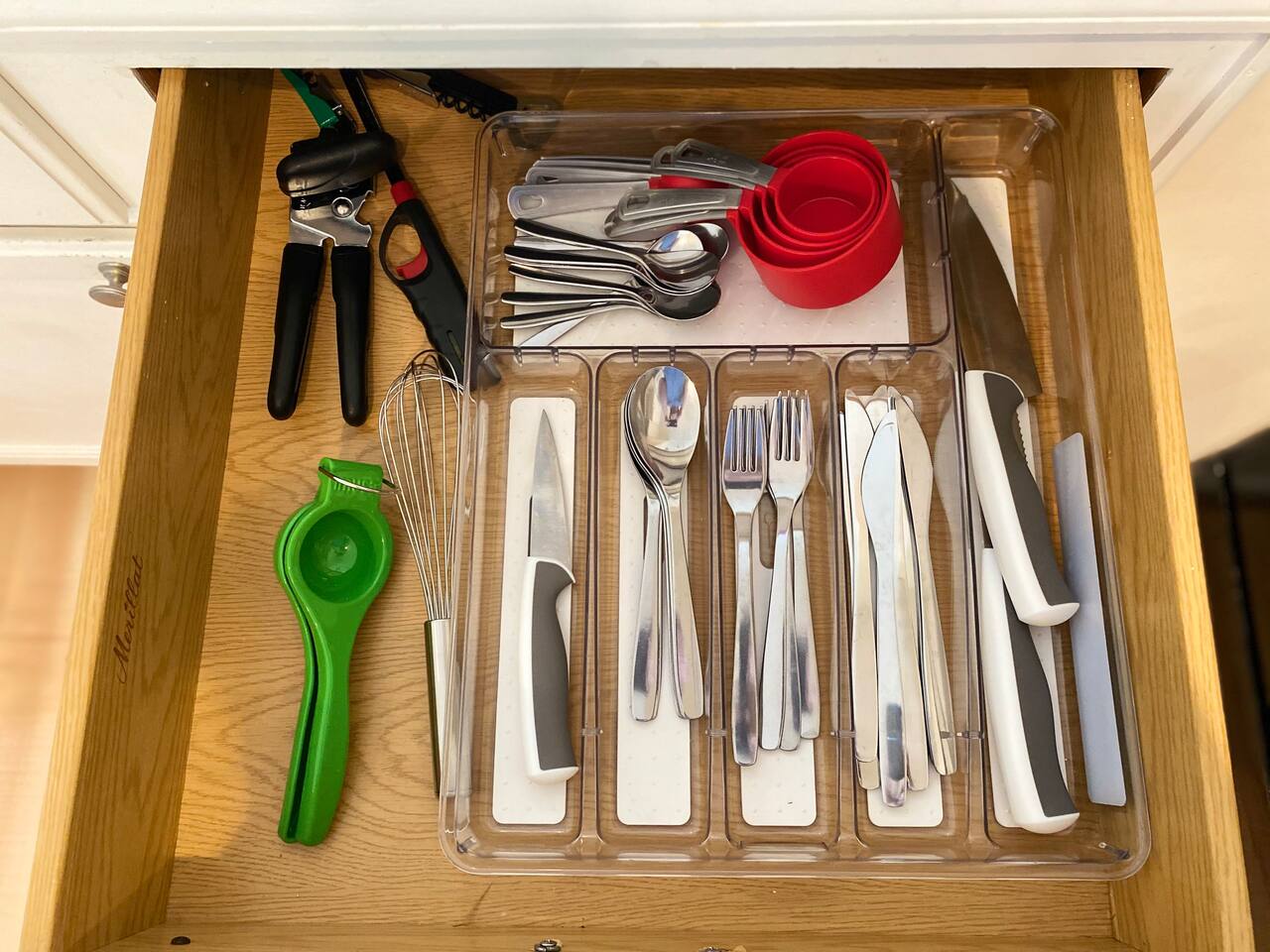 fully stocked kitchen