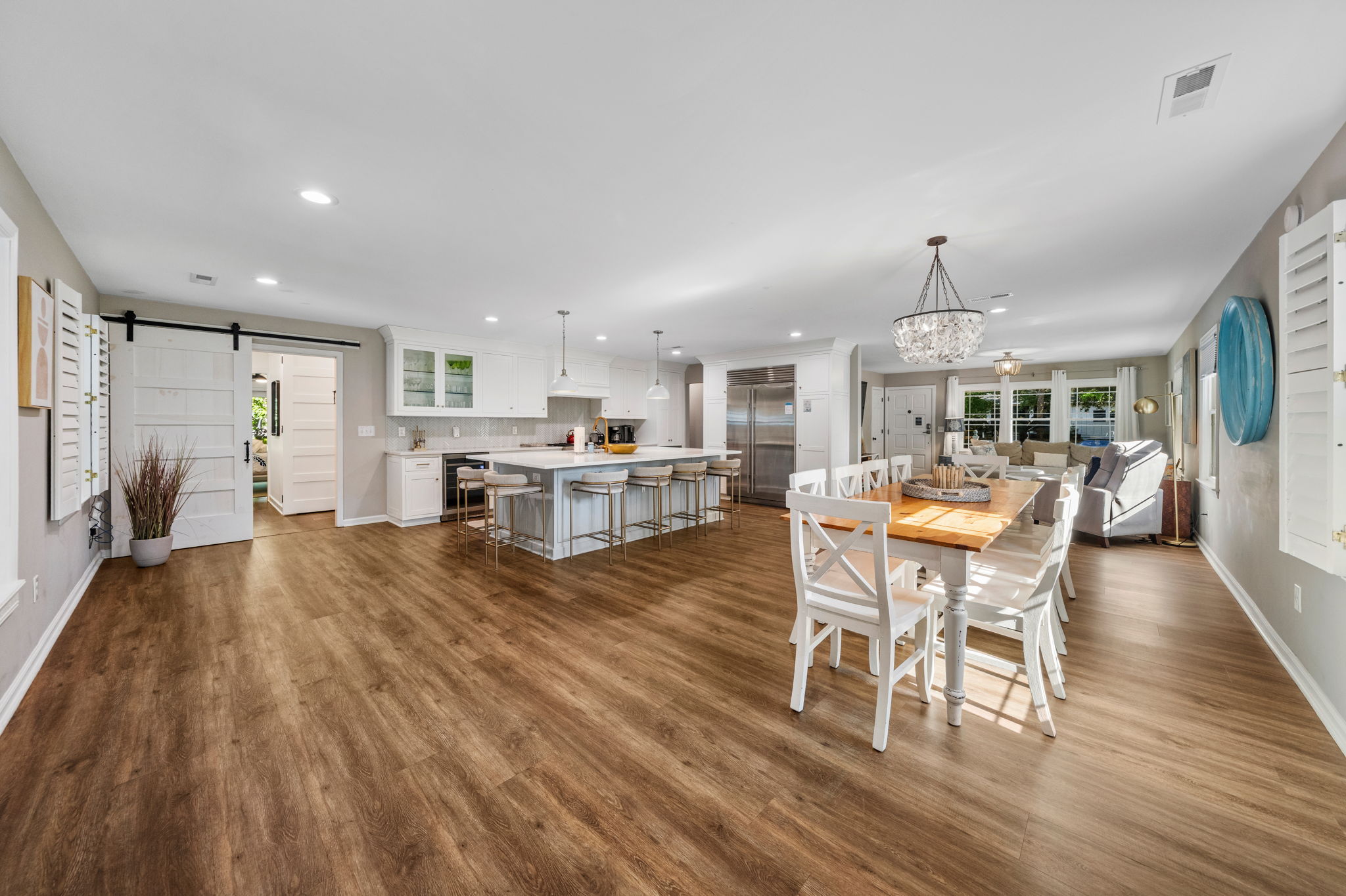 Kitchen And Dining | IOP Escapes Beach Blessing | 3705 Hartnett Blvd, Isle of Palms, SC