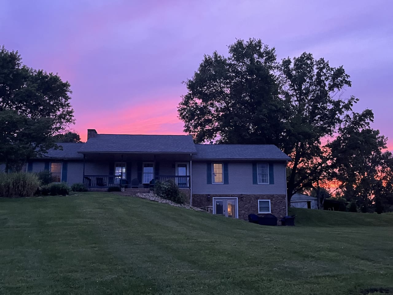 Watching the world turn golden from the comfort of home 