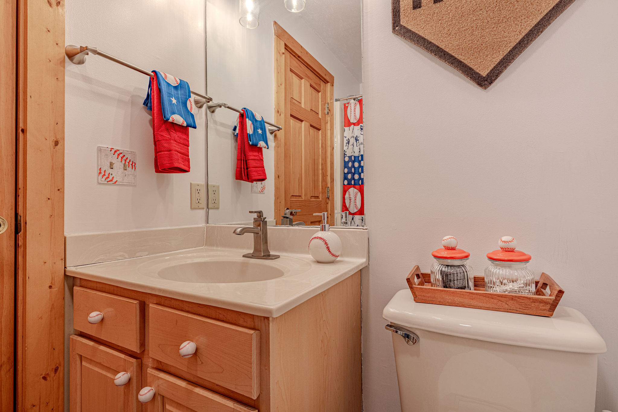 Lowel level bathroom