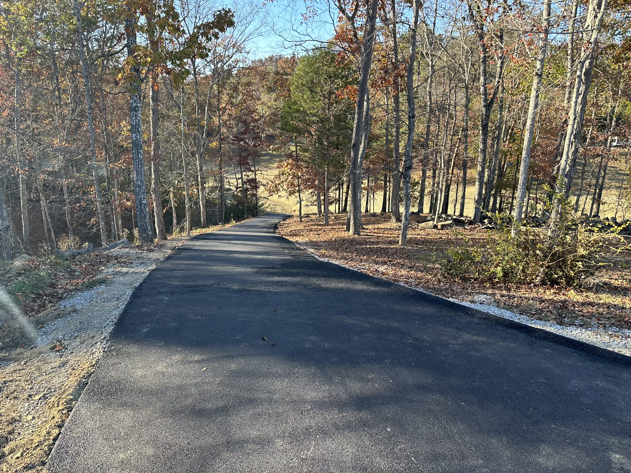 Paved Road to Lake for boat ramp if you bring your own boat