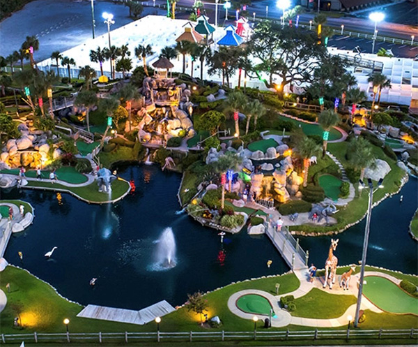 Coconut Creek miniature golf. Local-area attraction or activity; off-property and not included with your stay.
