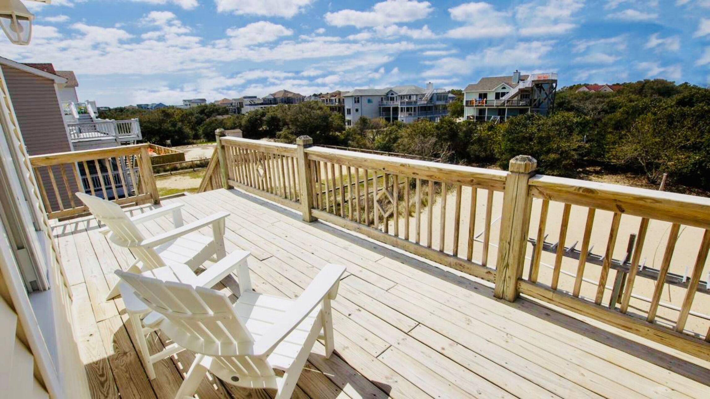 Upper deck.