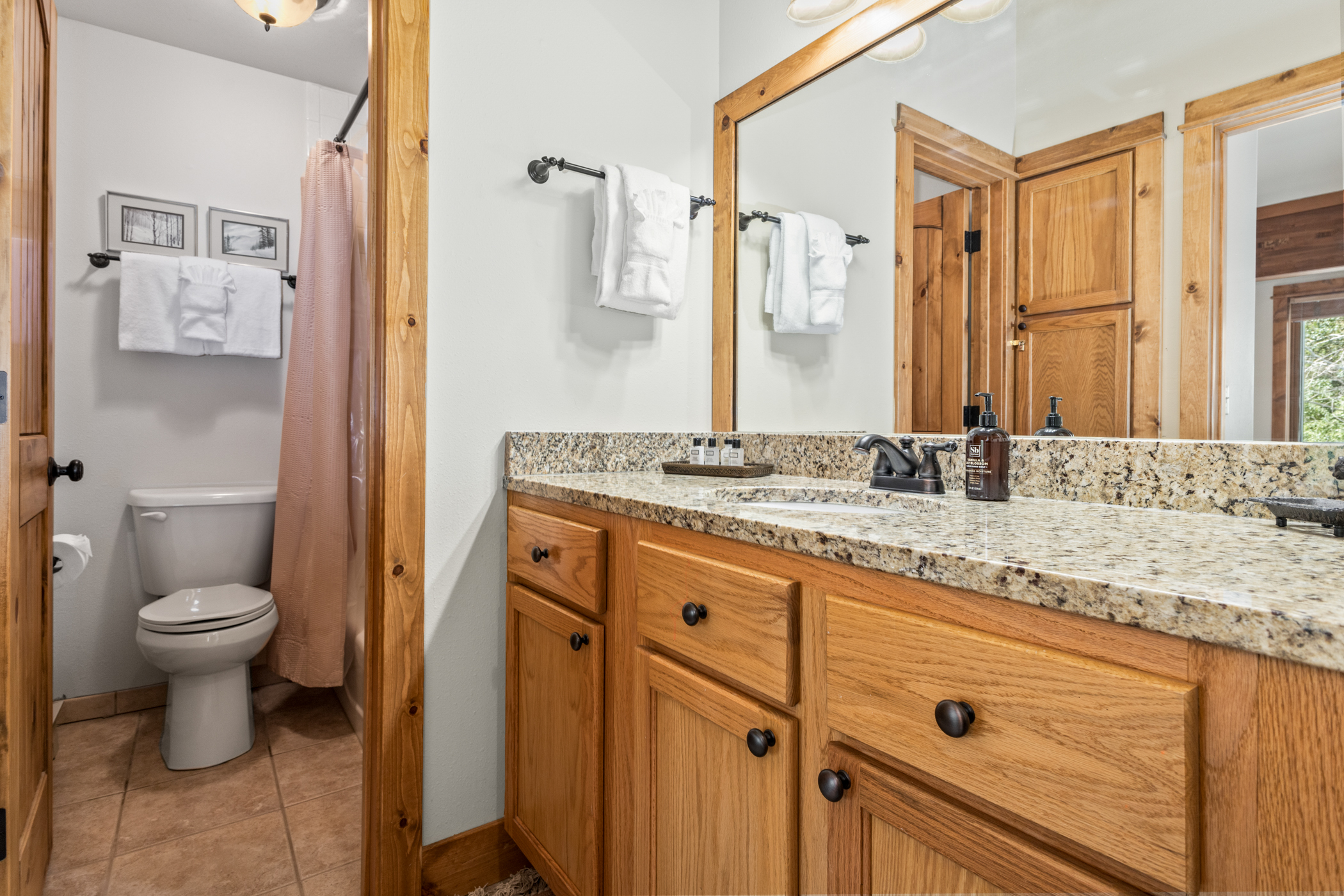 2nd Floor Shared Bathroom #1 | Tub/Shower