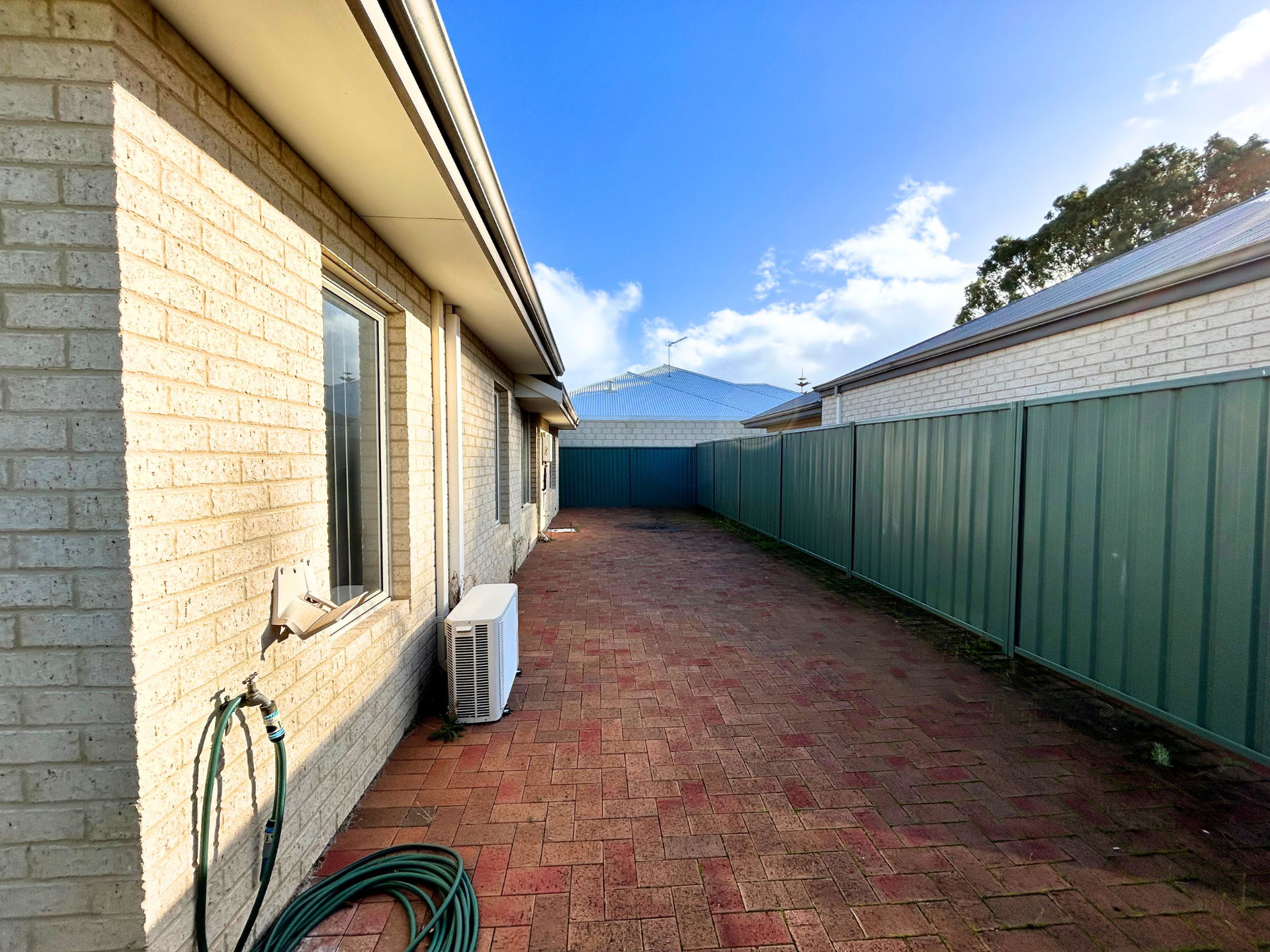Rear of Property adjacent to Unit B