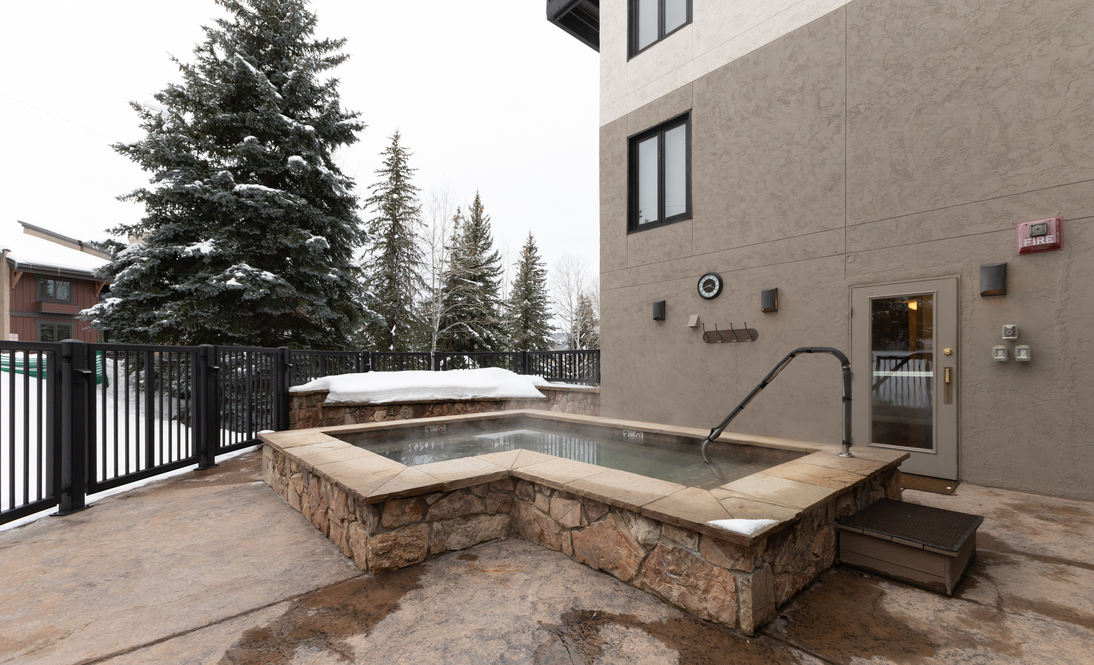 Shared Hot Tub