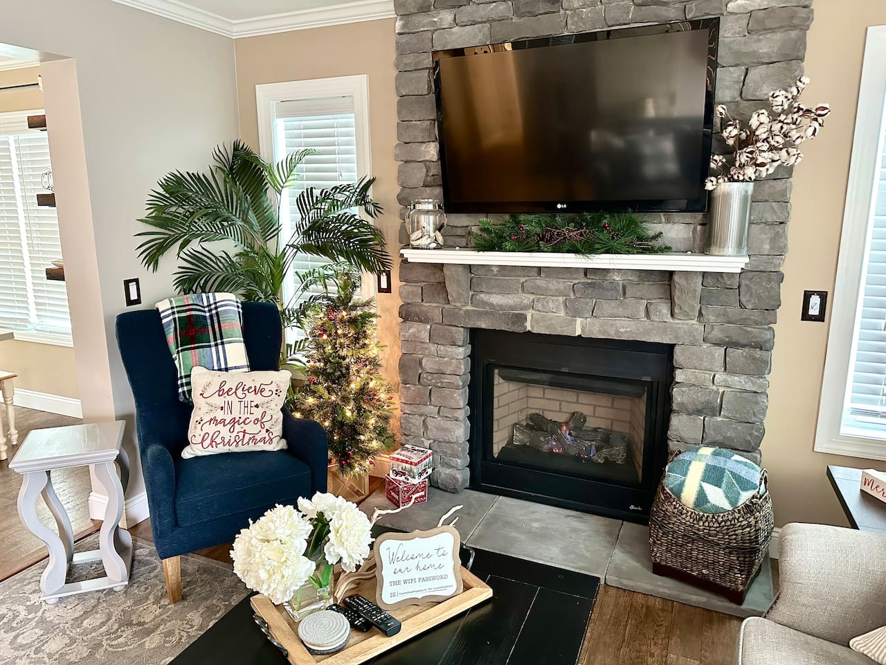 Experience the ultimate holiday getaway! Starting in November, we transform our home into a festive sanctuary so you can celebrate the magic of the season throughout your entire stay.