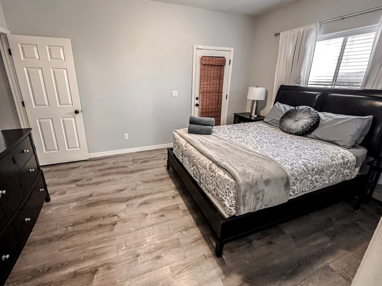 Bedroom #3 with backyard access 