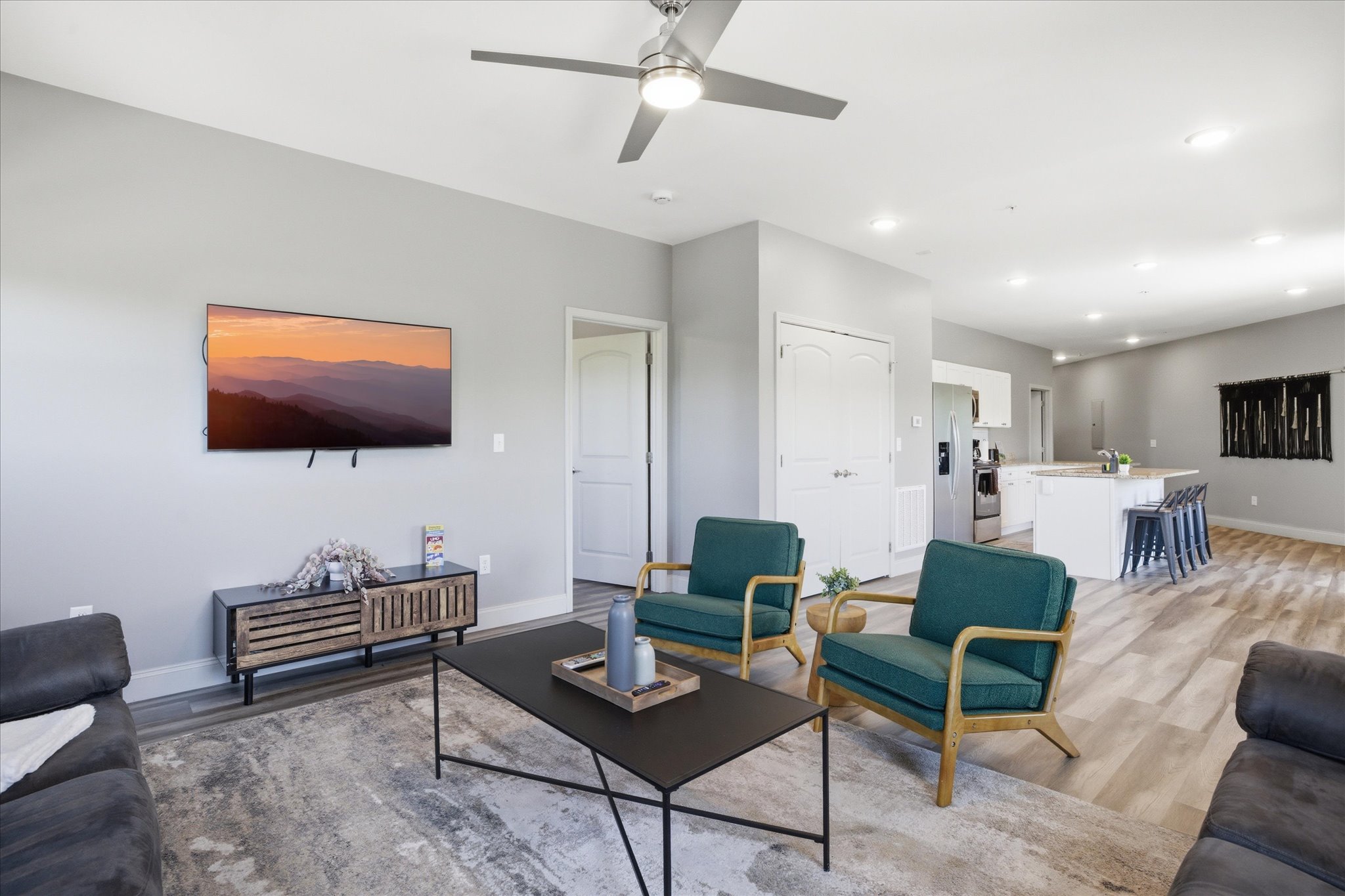 Kick back and stay awhile—comfortable seating all around and a space that feels just right whether it’s a full house or a quieter moment.