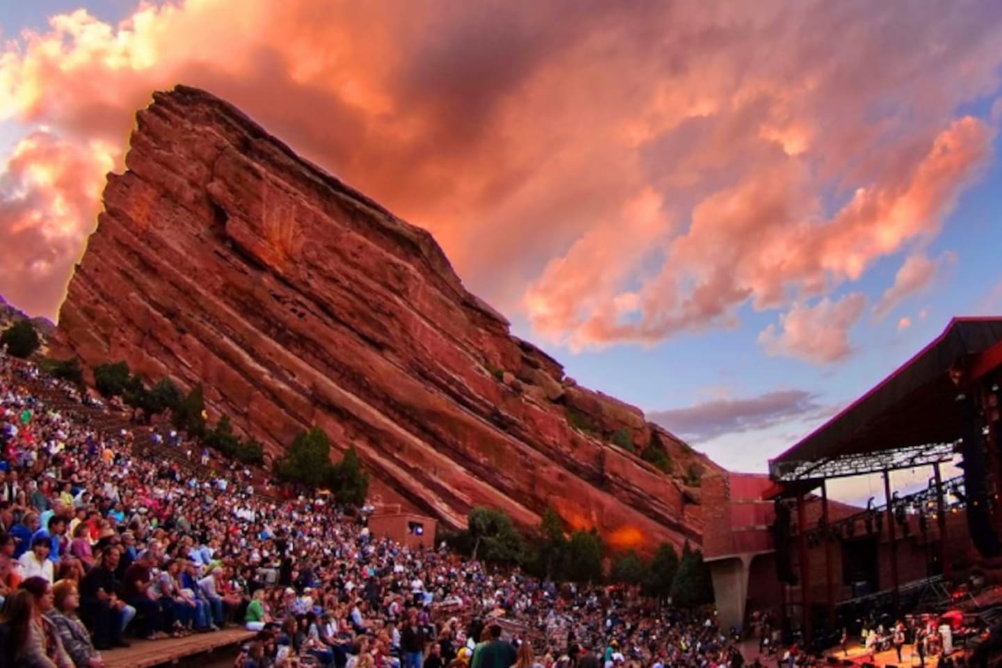 Voted Best Venue in America in 2022! You're 10 minutes away from the world-famous Red Rocks Amphitheatre, the preferred venue of artists and Coloradans alike. Be a part of something epic!