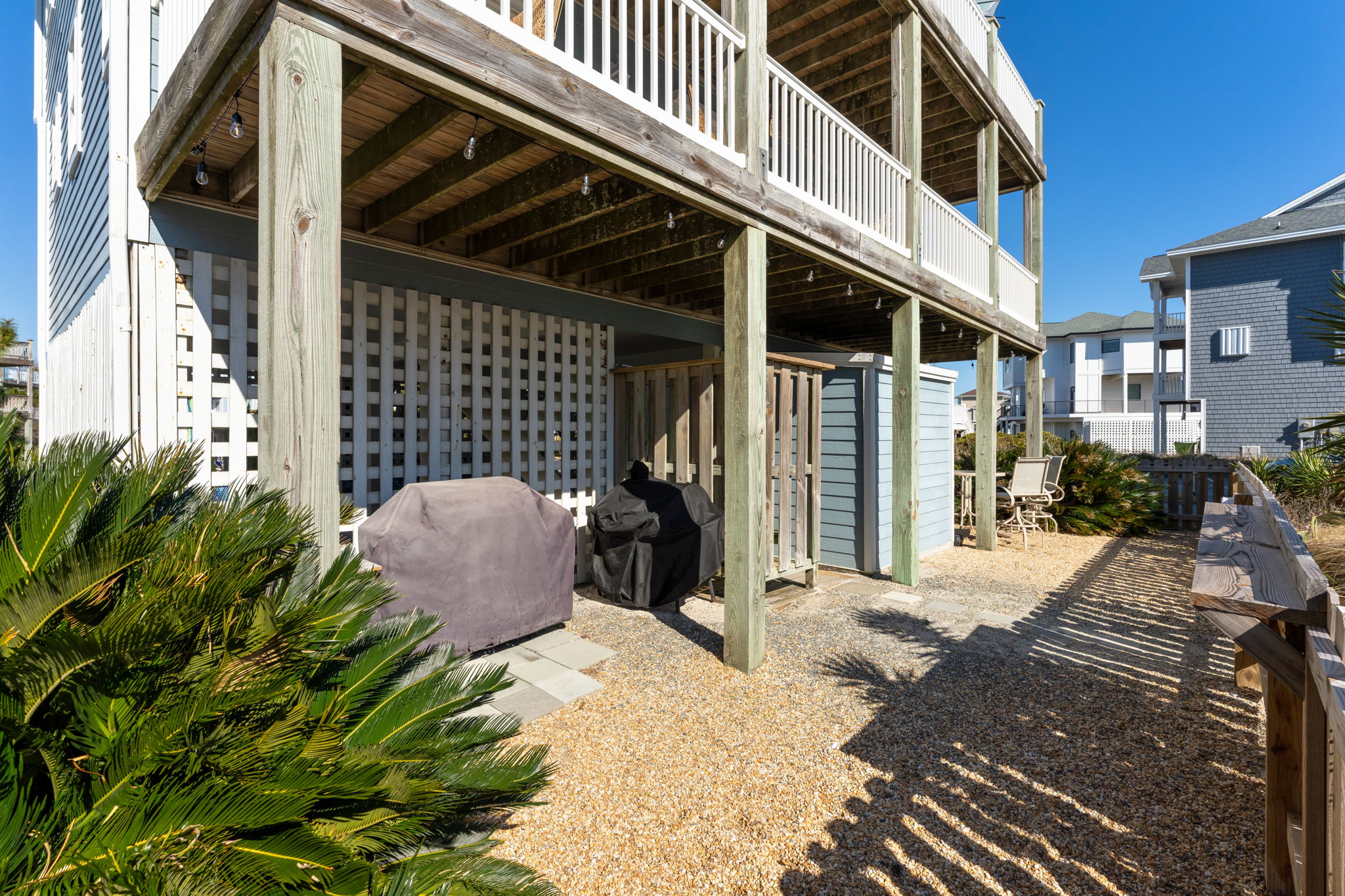 Small Fenced in Area