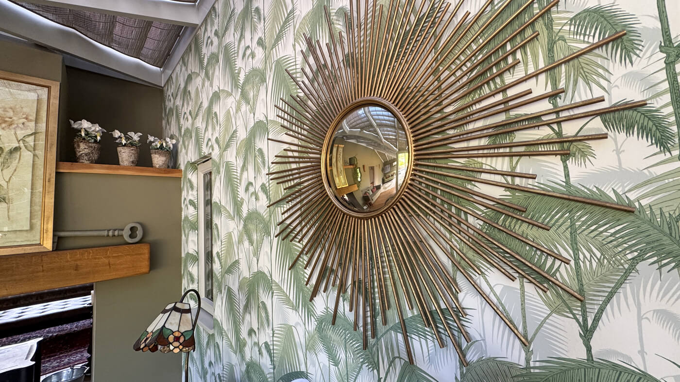 Conservatory mirror