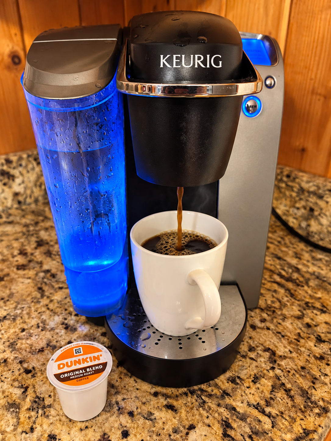 Keurig Brewing Morning Coffee