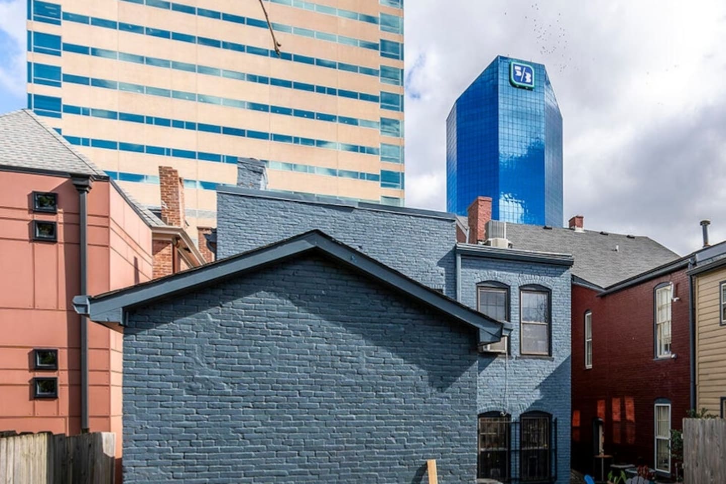 See the "Tallest Building in the Word" (IYKYK) from our back patio. 