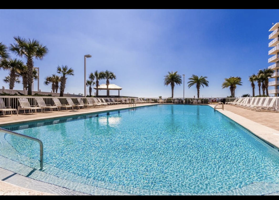 One of Two Outdoor Pools