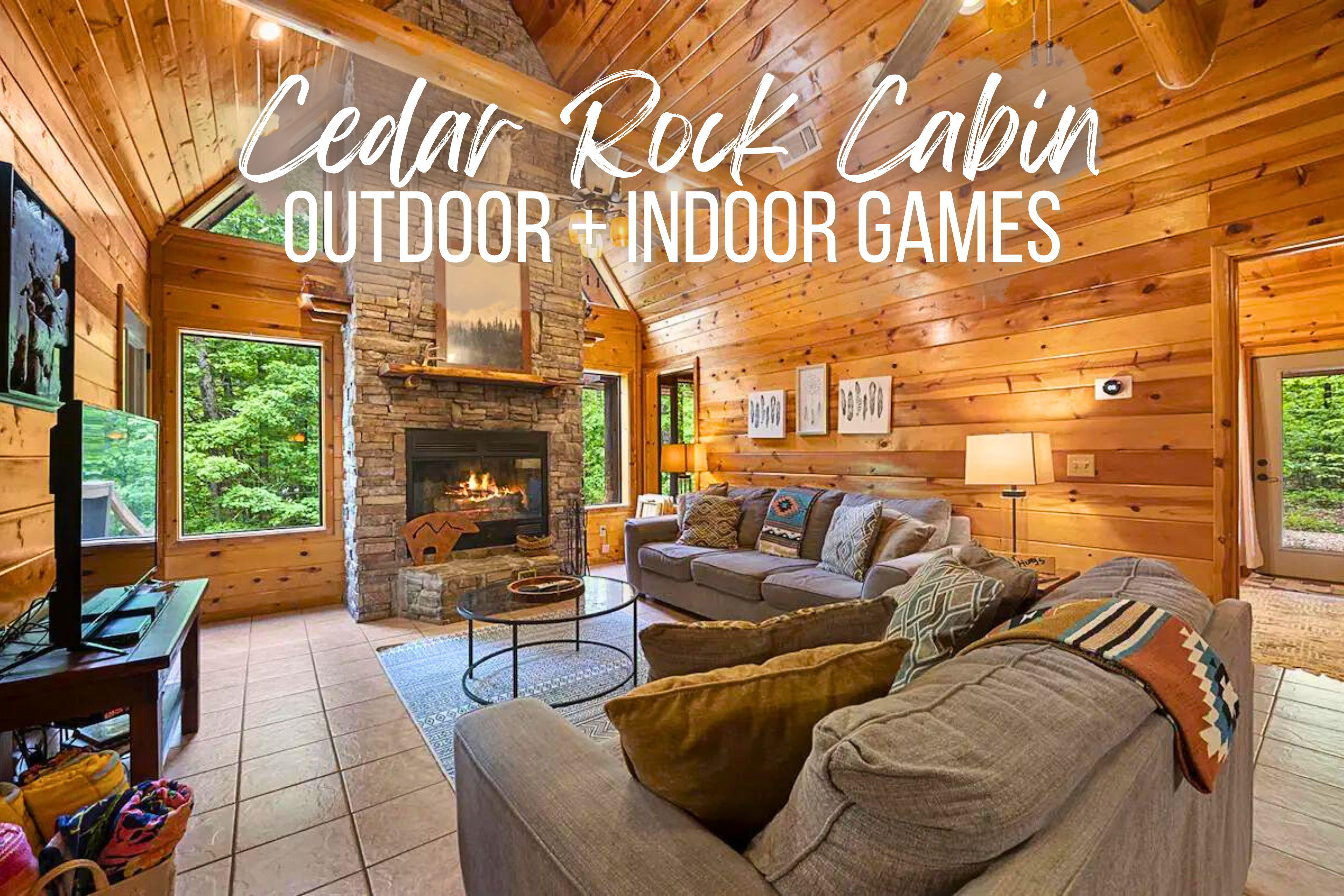 Cedar Rock Cabin — Broken Bow, OK — vacation rental