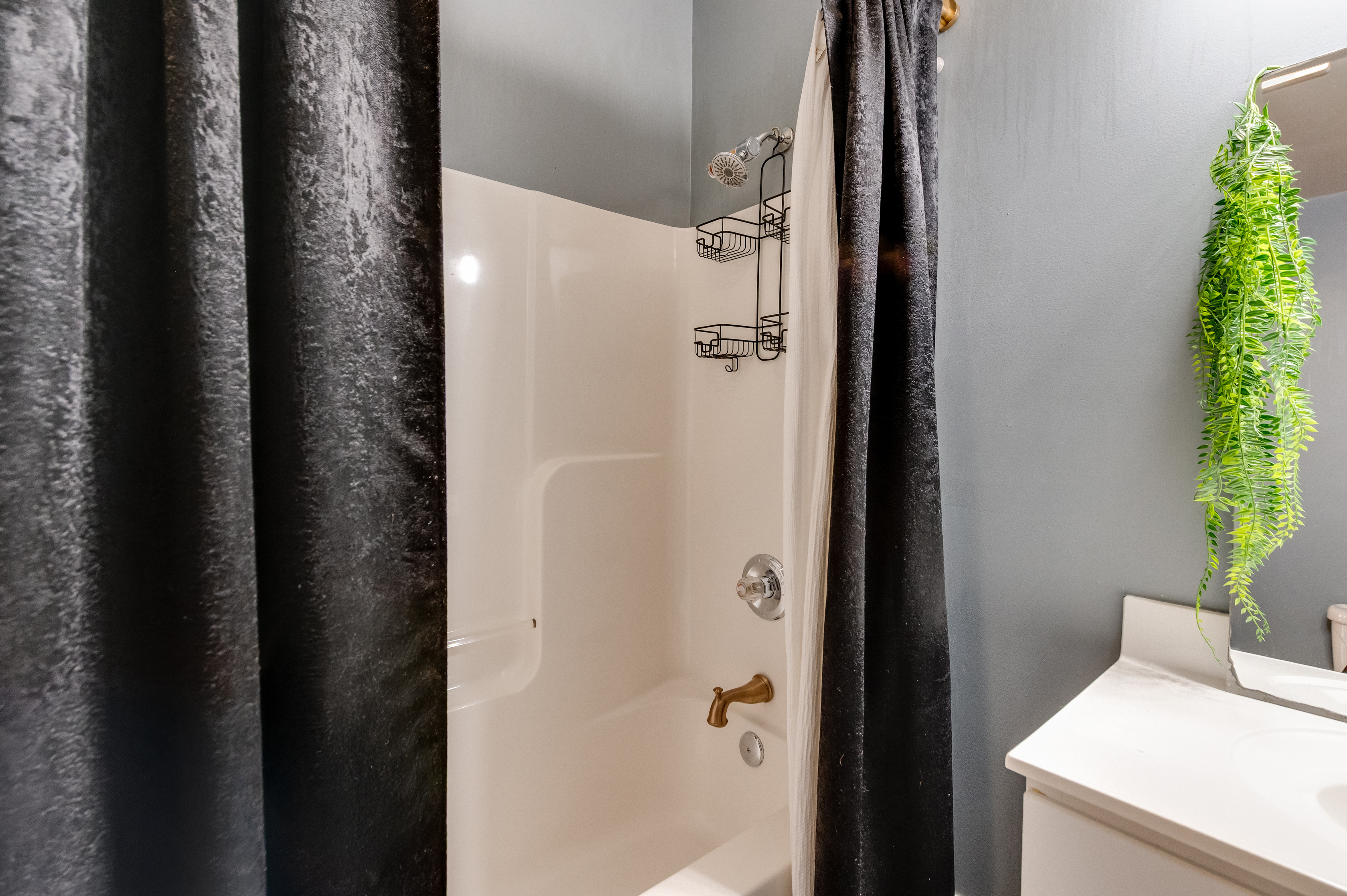 Ensuite to BR2: Refresh in style with modern fixtures and calming decor!